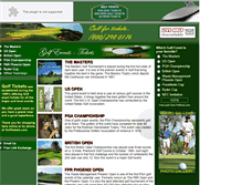 Tablet Screenshot of golftickets.com